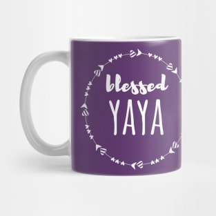 Blessed Yaya Tribal Arrows Mug